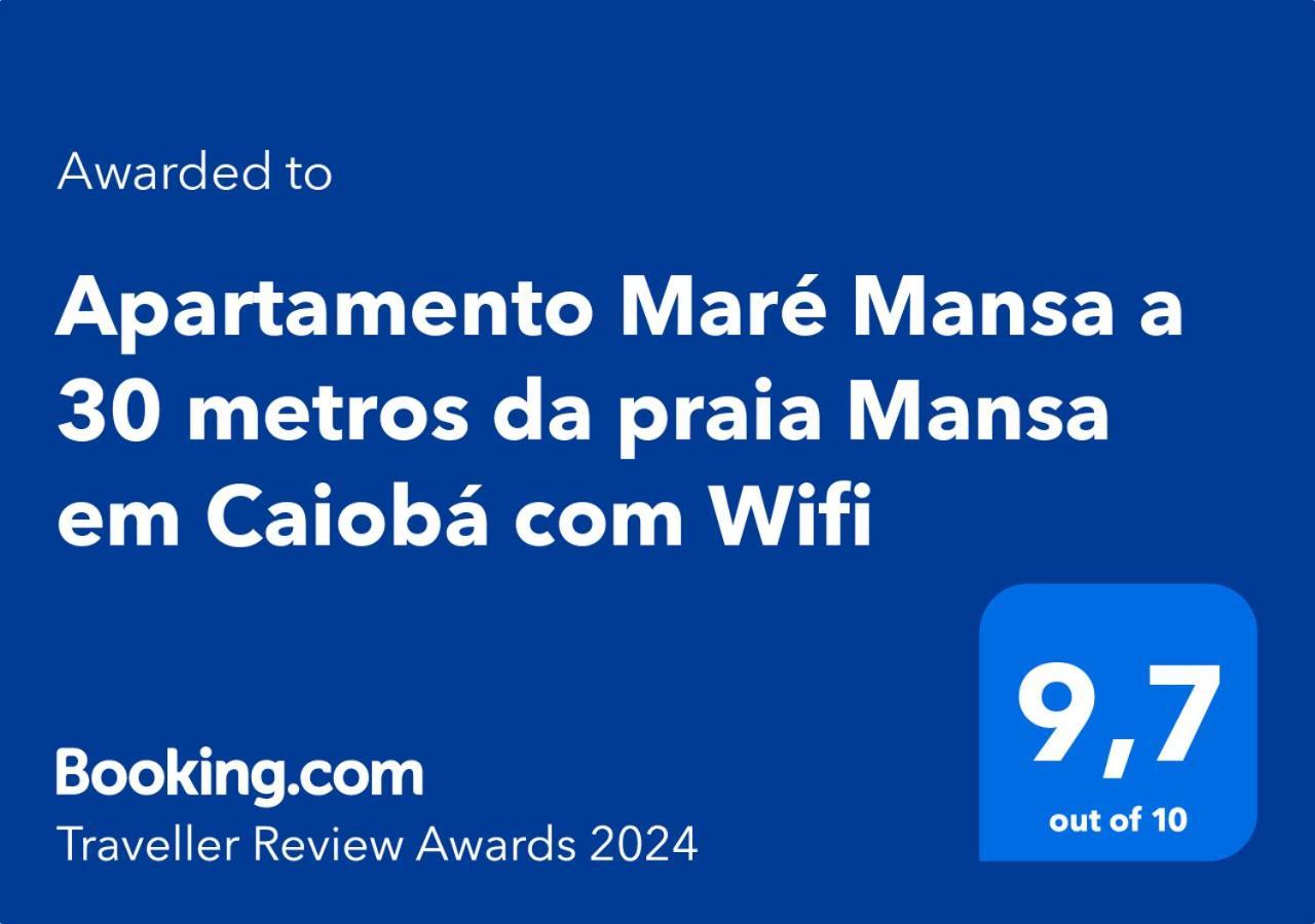 מטיניוס Apartamento Mare Mansa A 30 Metros Da Praia Mansa Em Caioba Com Wifi מראה חיצוני תמונה